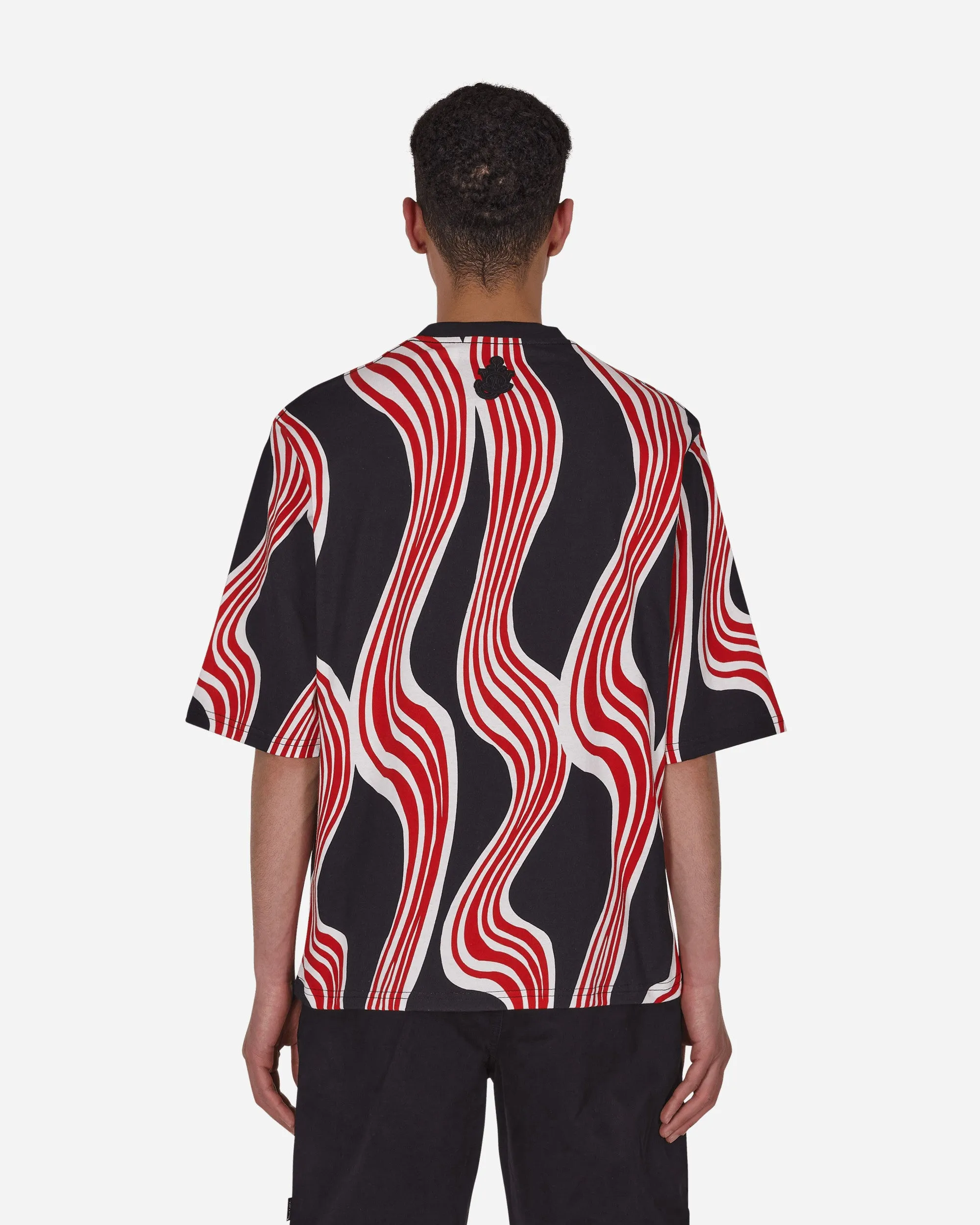 1 Moncler JW Anderson T-Shirt Imprimé Noir