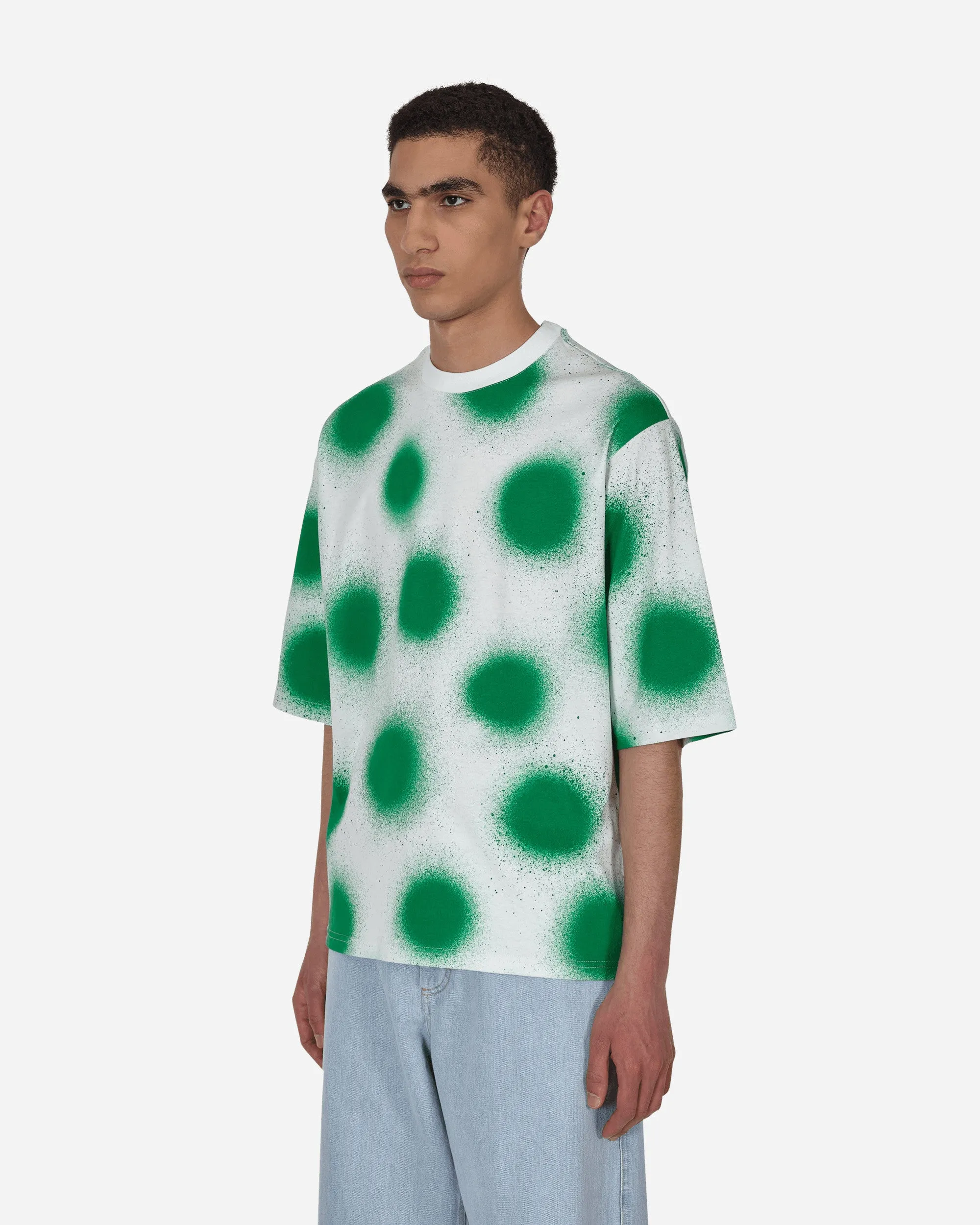 1 T-shirt imprimé Moncler JW Anderson Blanc