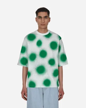 1 T-shirt imprimé Moncler JW Anderson Blanc