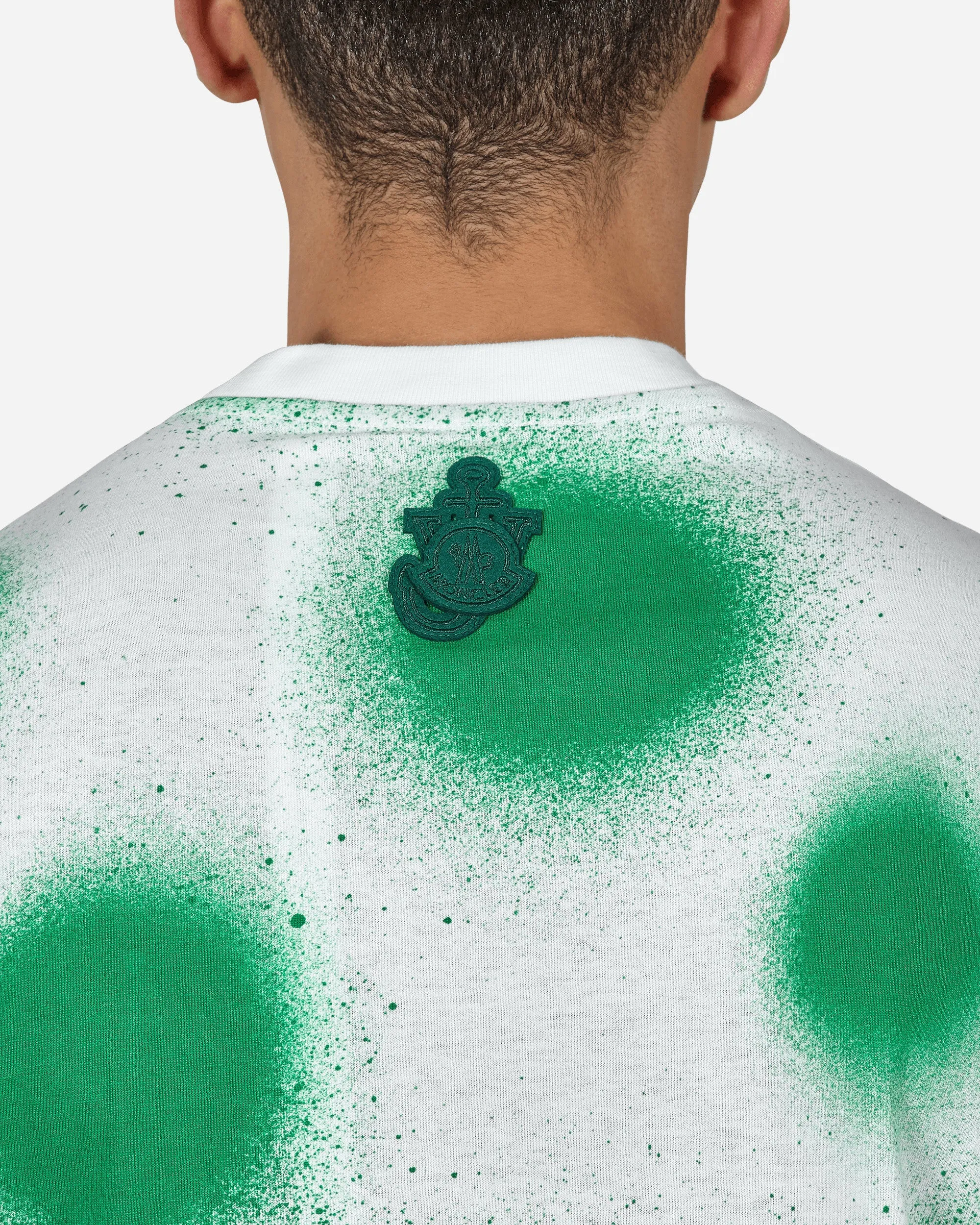 1 T-shirt imprimé Moncler JW Anderson Blanc