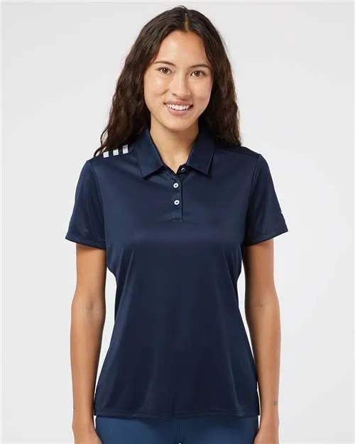 Adidas A325 Polo à épaulettes 3 bandes pour femme