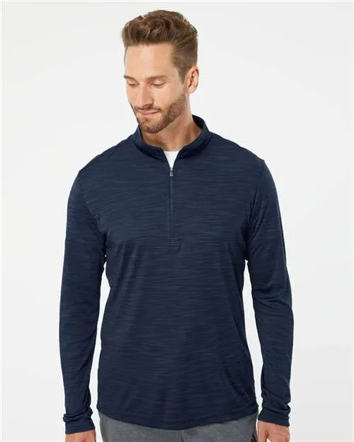 Adidas A475 Pull-over léger mélangé à col quart-zip