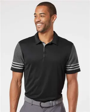 Adidas A490 Polo à manches rayées