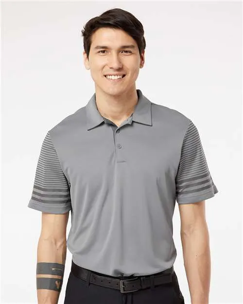 Adidas A490 Polo à manches rayées
