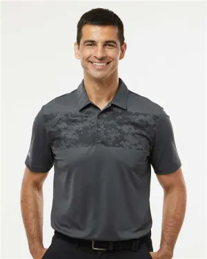 Adidas A585 Polo à impression camouflage sur le torse