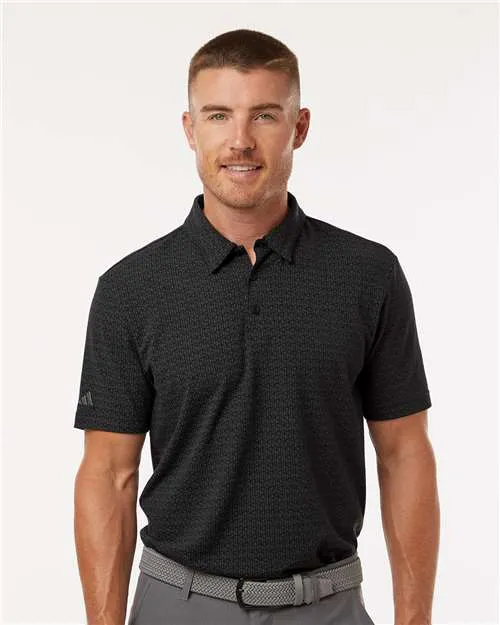 Adidas A702 Polo en mélange imprimé