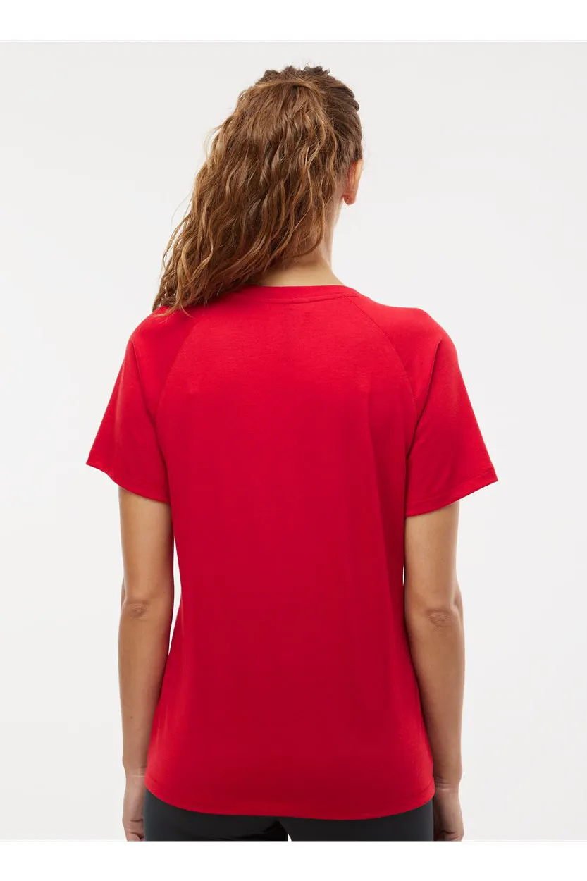 T-shirt à manches courtes pour femmes Adidas - Rouge Puissance