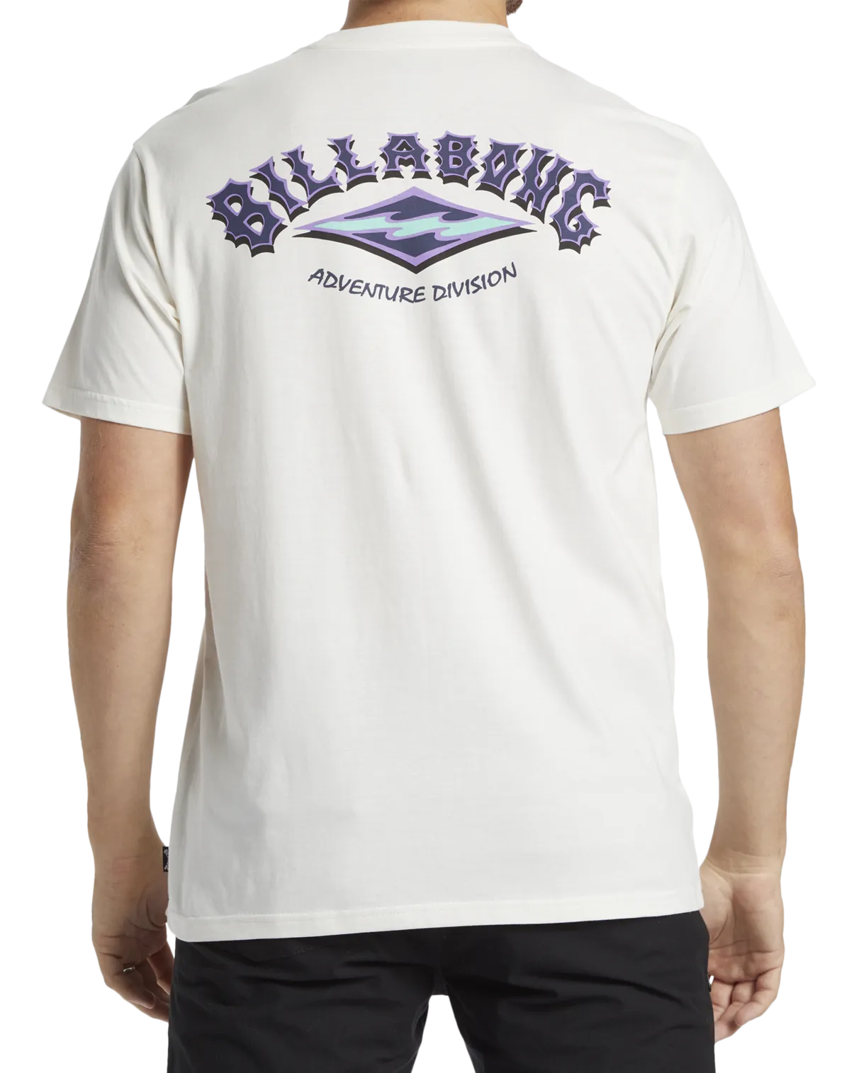 T-shirt Adventure Division Arch en blanc cassé