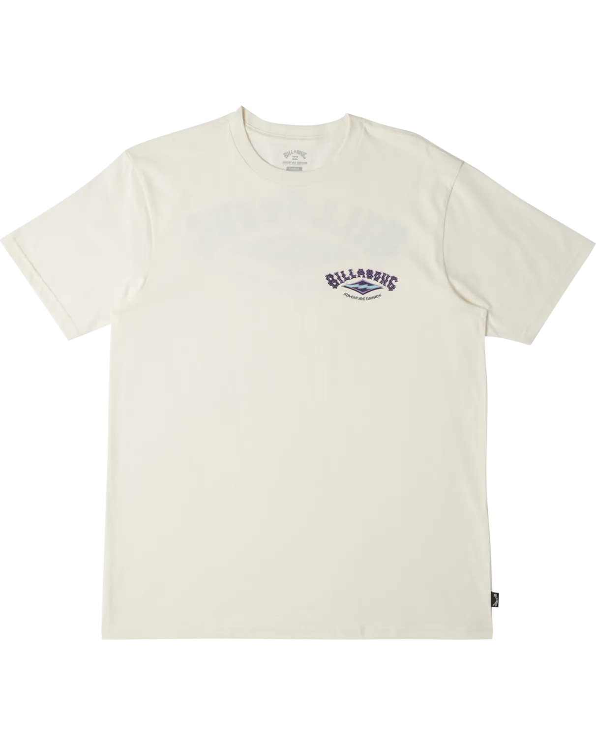 T-shirt Adventure Division Arch en blanc cassé