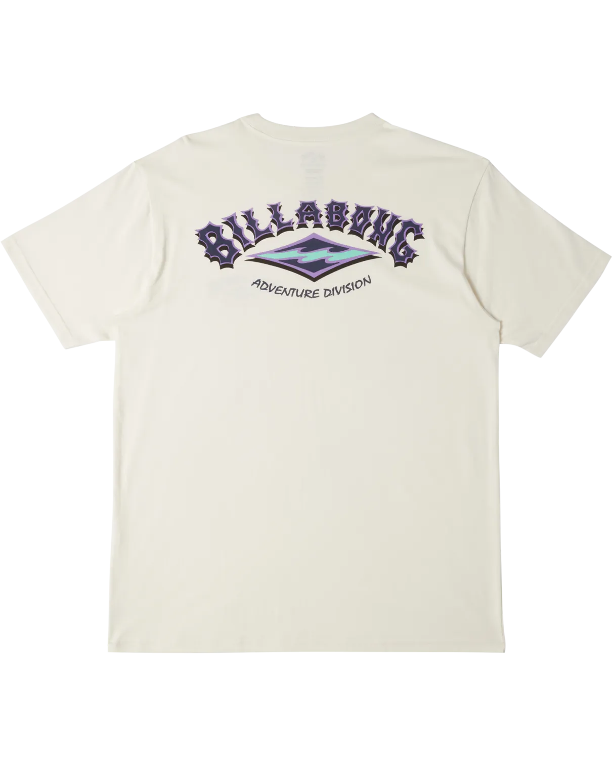T-shirt Adventure Division Arch en blanc cassé