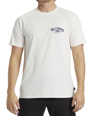 T-shirt Adventure Division Arch en blanc cassé