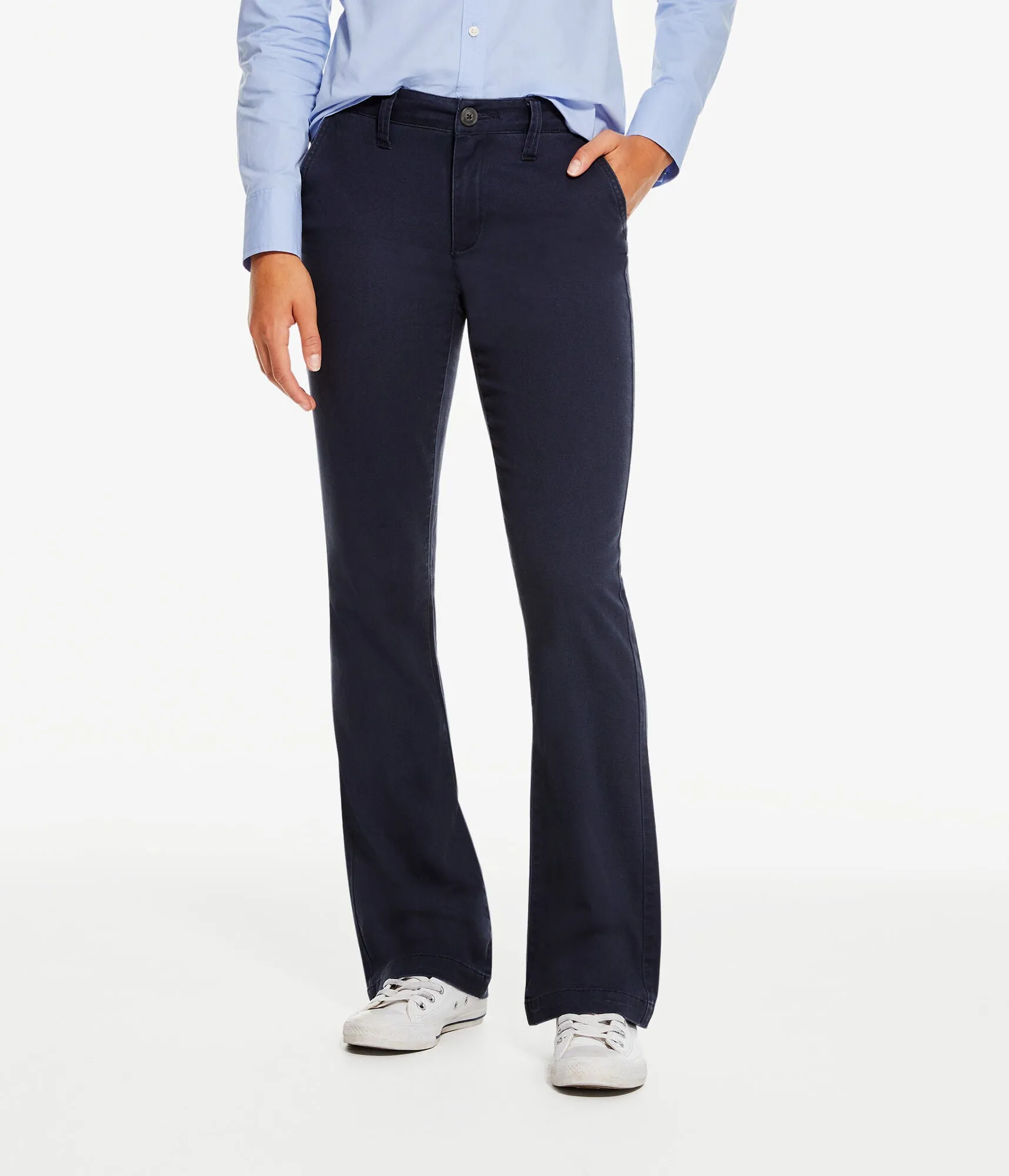 Pantalon classique en twill pour femmes Aeropostale