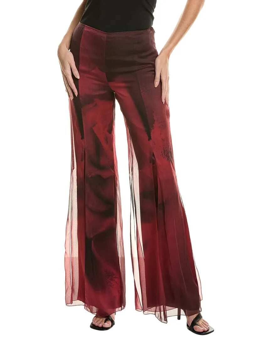 Pantalon en soie Alberta Ferretti