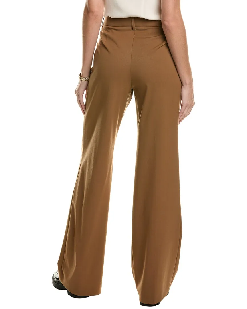 Pantalon en laine mélangée Alberta Ferretti