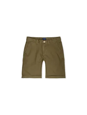 Allister Short Regular Fit Délavé Vert Course