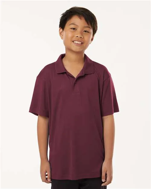 AllPro 41800Y Polo de Performance Pro-Lock pour Jeunes