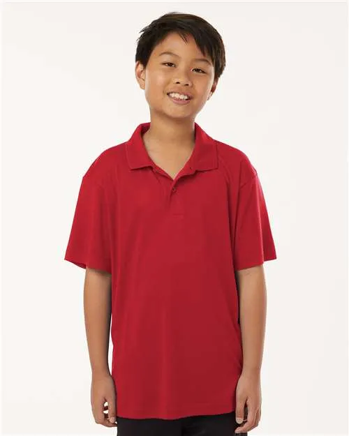 AllPro 41800Y Polo de Performance Pro-Lock pour Jeunes