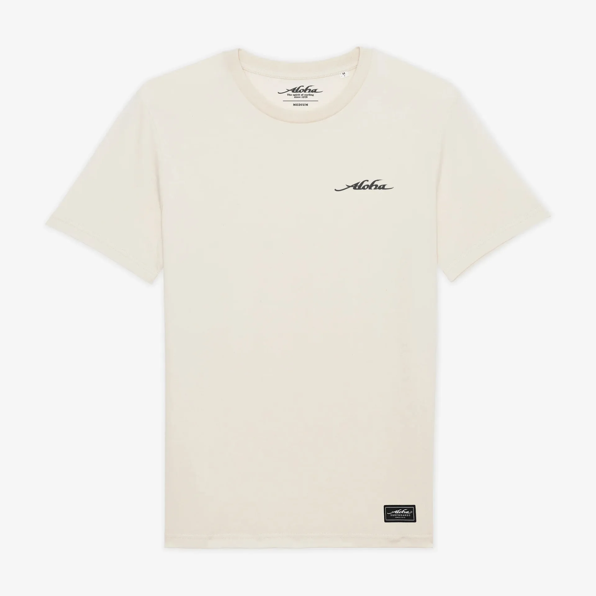 T-shirt Aloha Chopped Log - Naturel