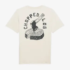 T-shirt Aloha Chopped Log - Naturel