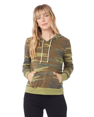 Alternative 09596F2 Pull à capuche en polaire écologique pour femmes