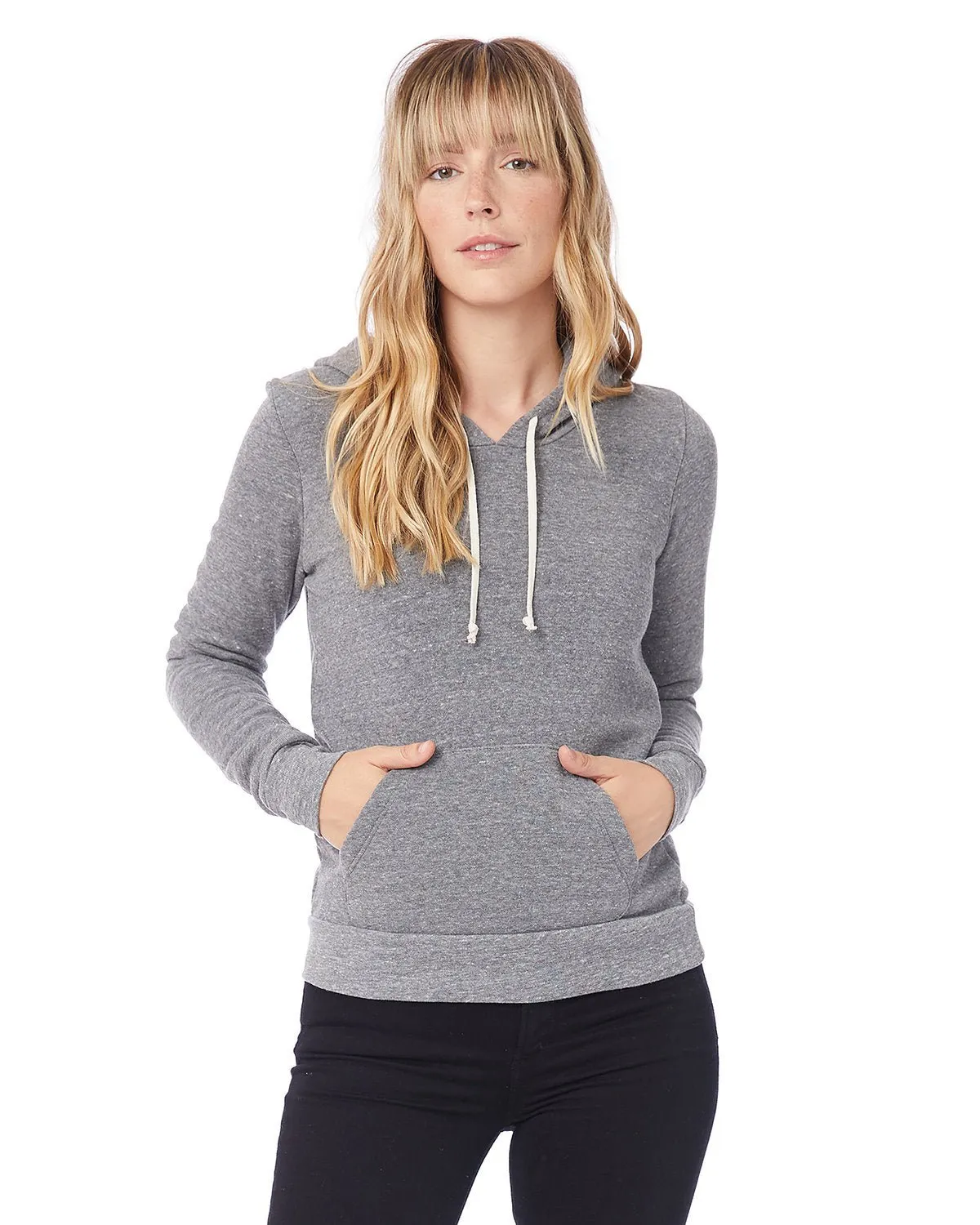 Alternative 09596F2 Pull à capuche en polaire écologique pour femmes