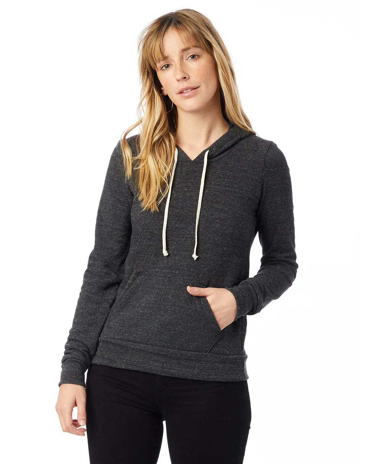 Alternative 09596F2 Pull à capuche en polaire écologique pour femmes