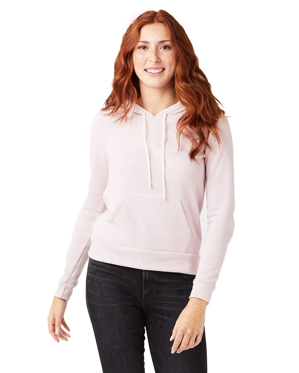 Alternative 09596F2 Pull à capuche en polaire écologique pour femmes