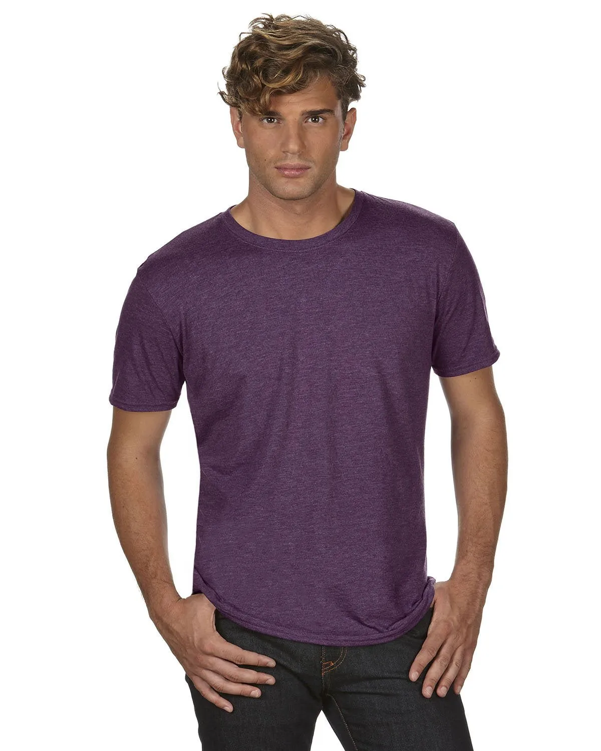 T-shirt adulte Anvil 6750 en triblend