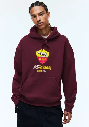 AS Roma Sweat à capuche pour hommes Tour de Perth <br> ASR124AA Marron
