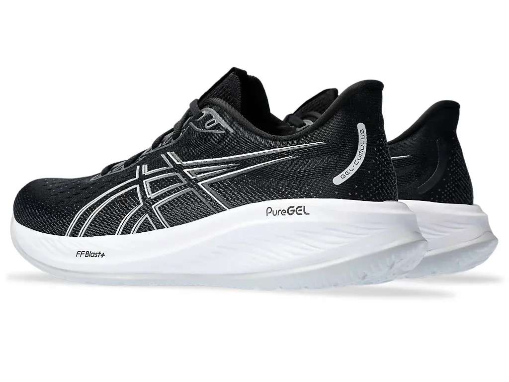 ASICS Chaussures de Running Homme Gel Cumulus 26 Wide - Noir/Béton (1011B793-002)