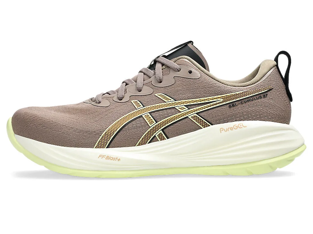 Asics Chaussures de Running Homme Gel Cumulus 27 - Gris Taupe/Noir (1011B960-020)