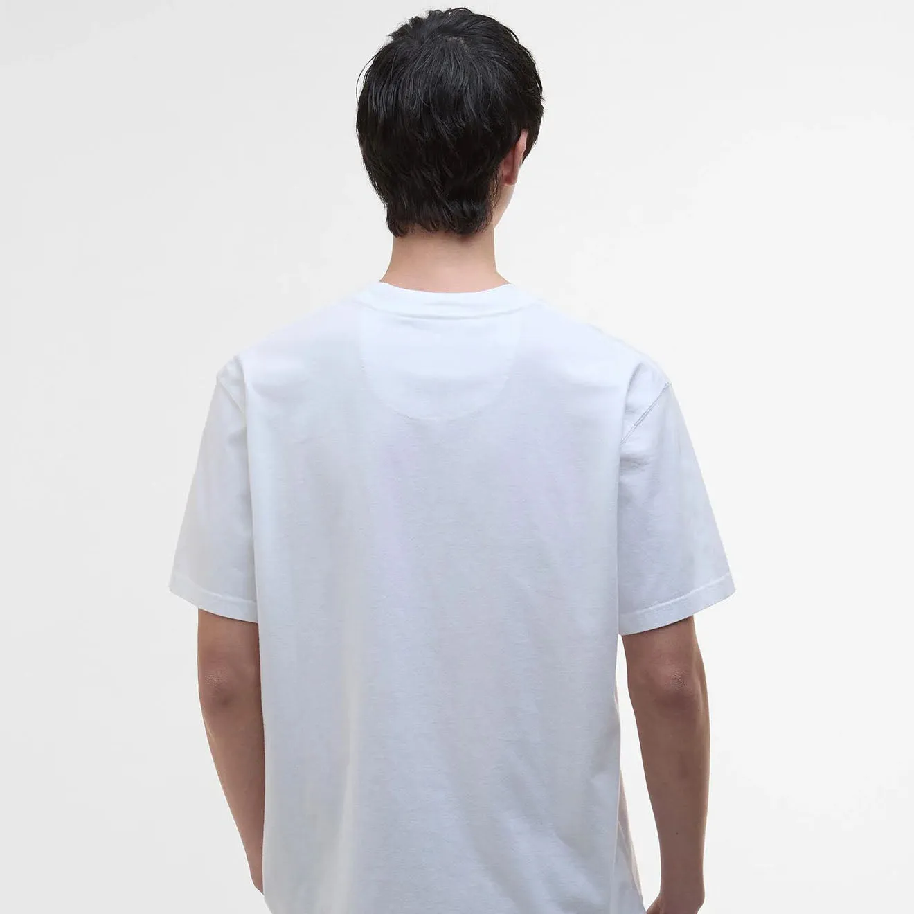 T-shirt Barbour Pensford Blanc