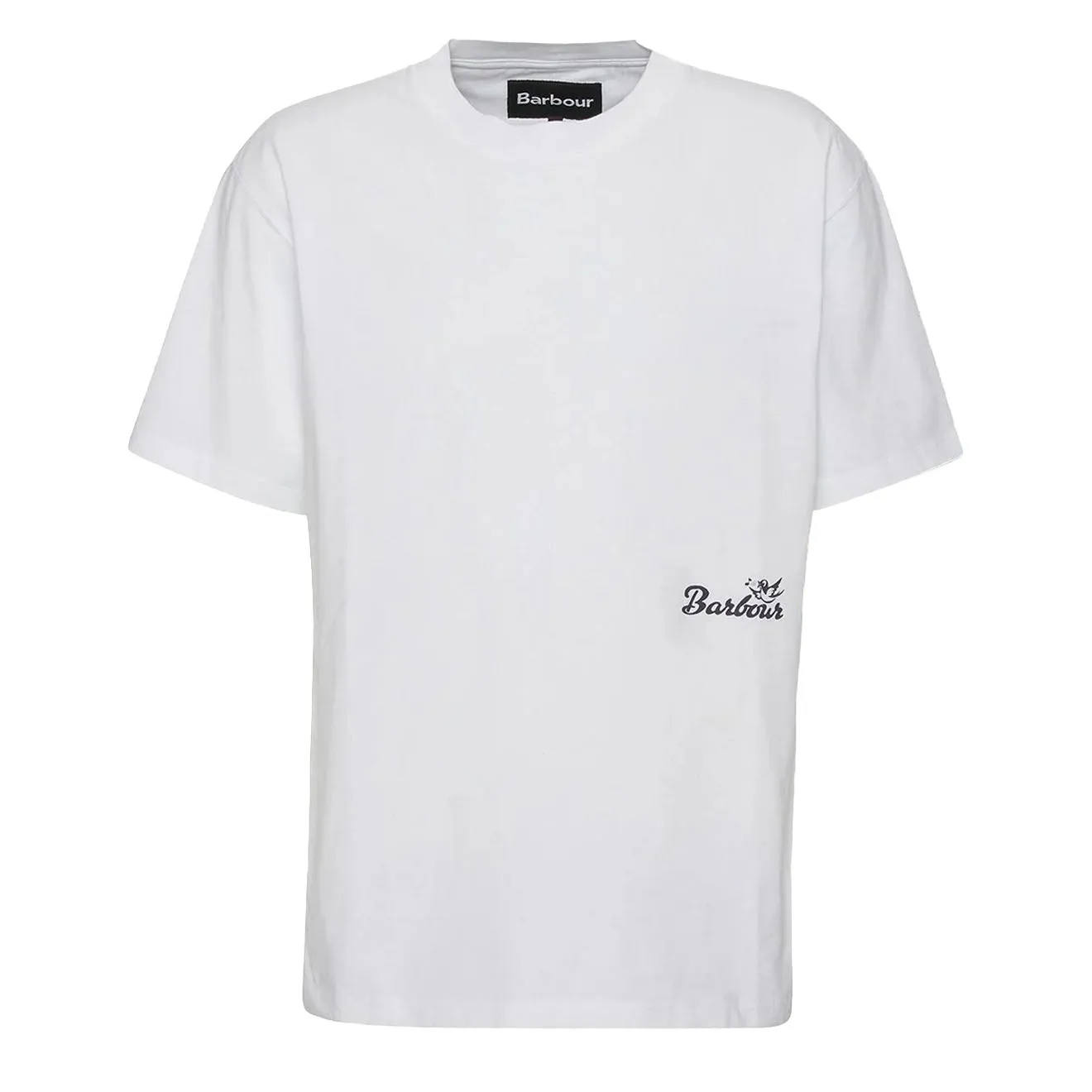 Barbour T-shirt Graphique Régence Blanc