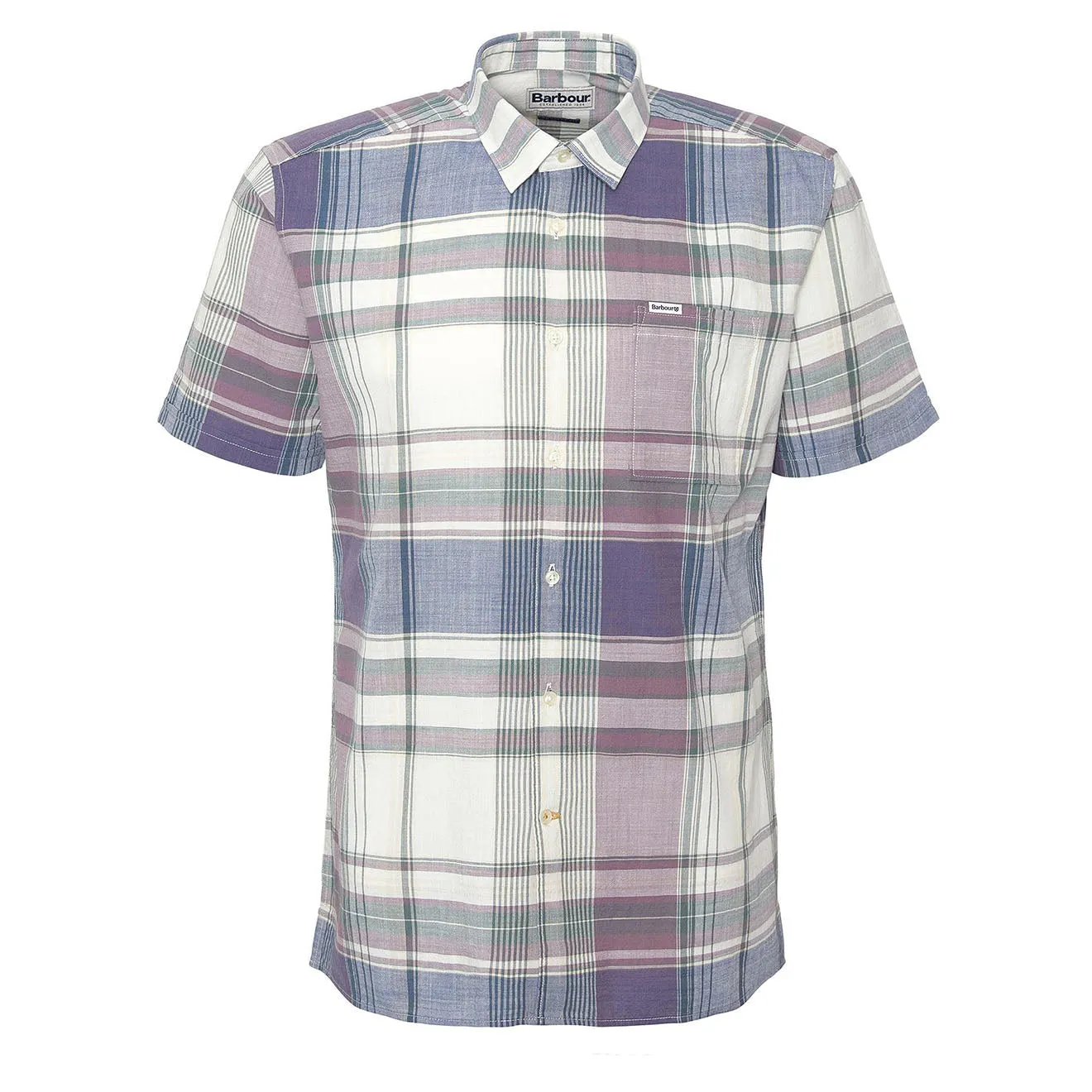 Chemise régulière Barbour Swinton Écru