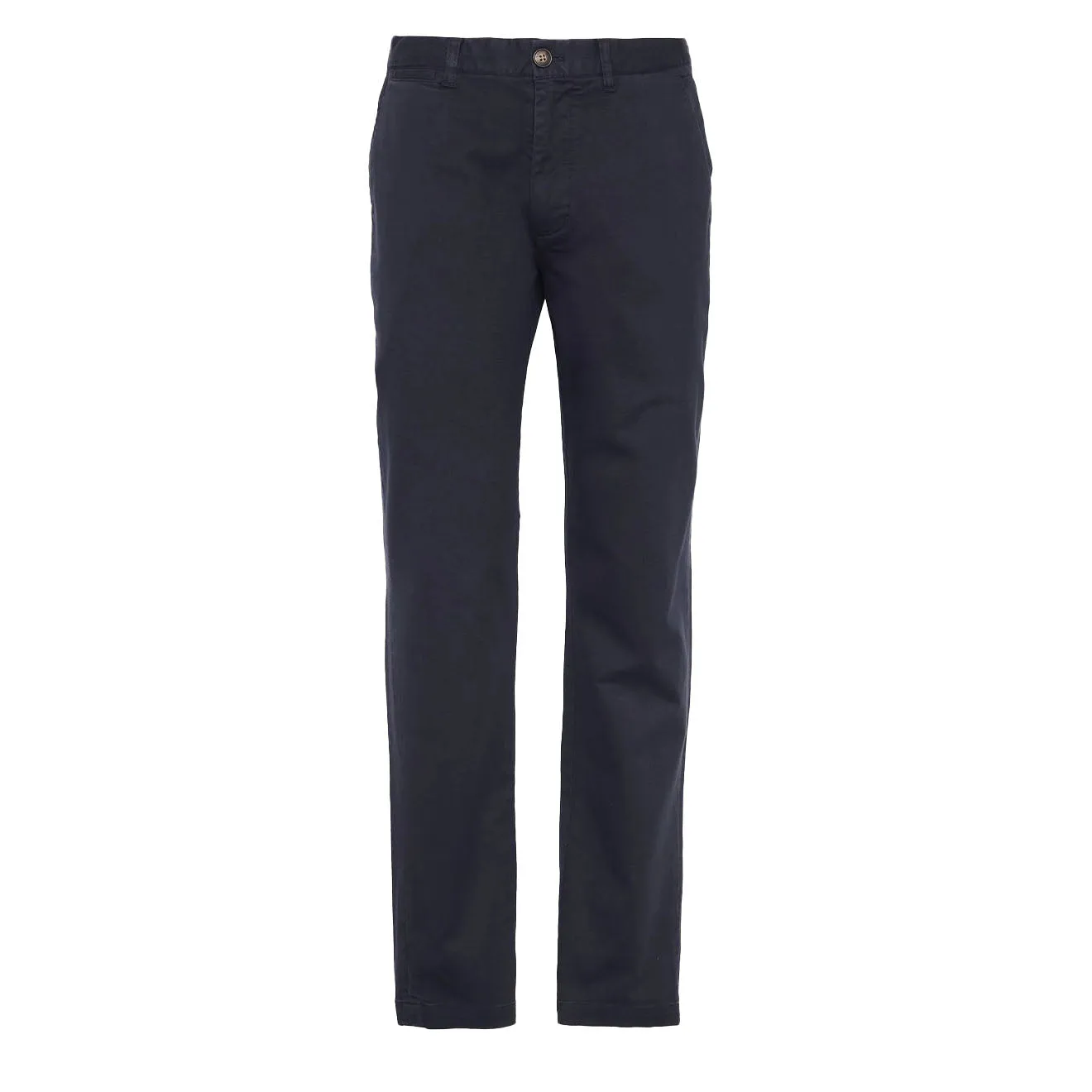 Barbour Pantalon ajusté en sergé stretch lavé Bleu marine foncé