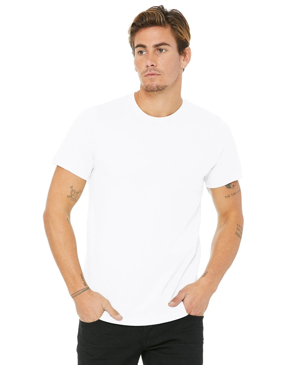 Bella   Canvas 3001U T-shirt en jersey unisexe fabriqué aux États-Unis