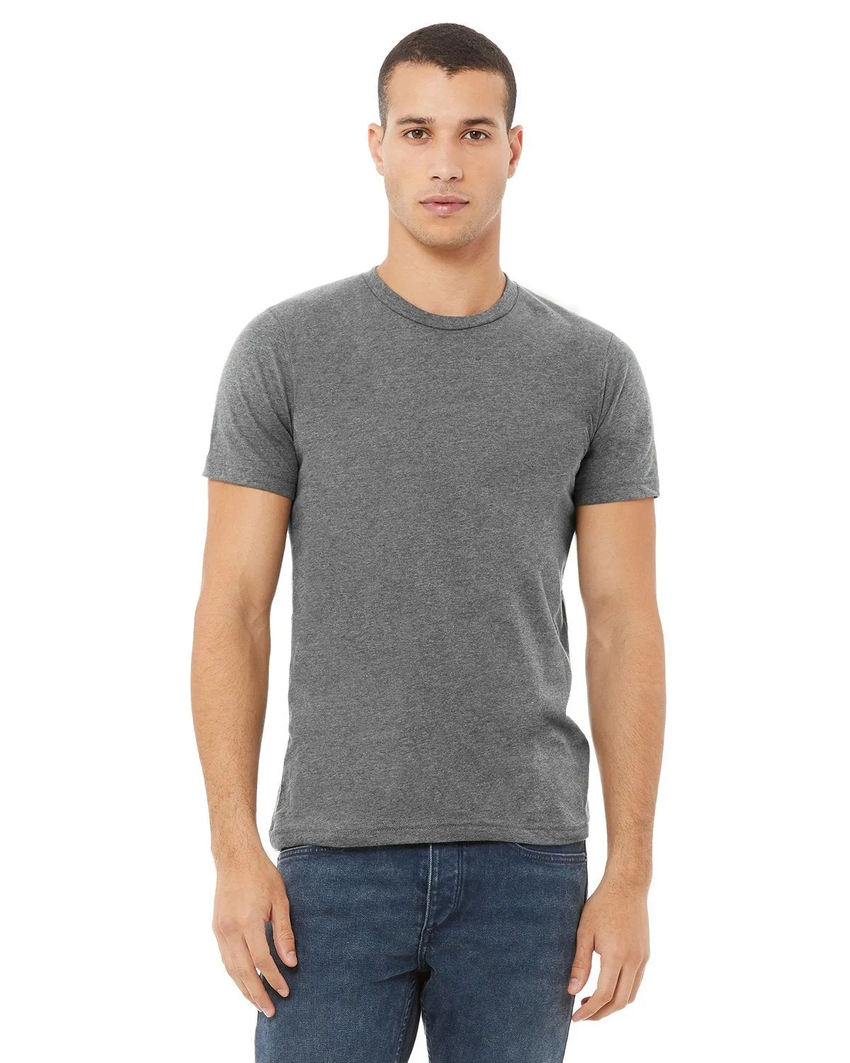 Bella   Canvas 3001U T-shirt en jersey unisexe fabriqué aux États-Unis