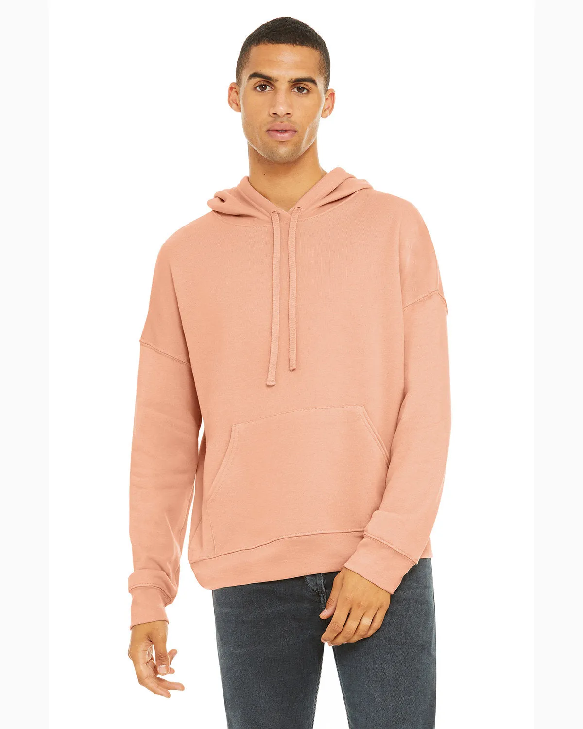 Bella   Canvas 3729 Pull-over unisexe en éponge polaire DTM avec capuche