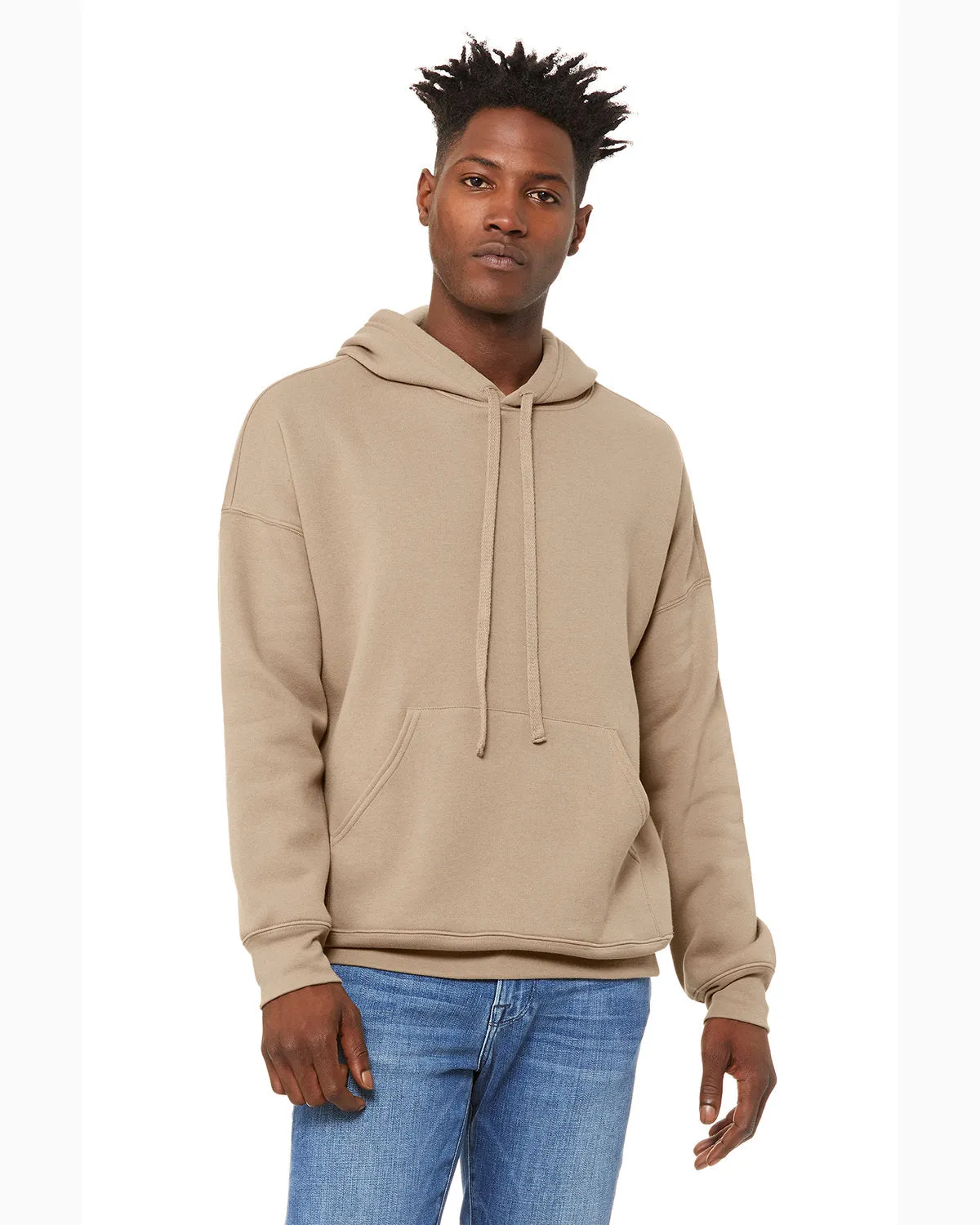Bella   Canvas 3729 Pull-over unisexe en éponge polaire DTM avec capuche