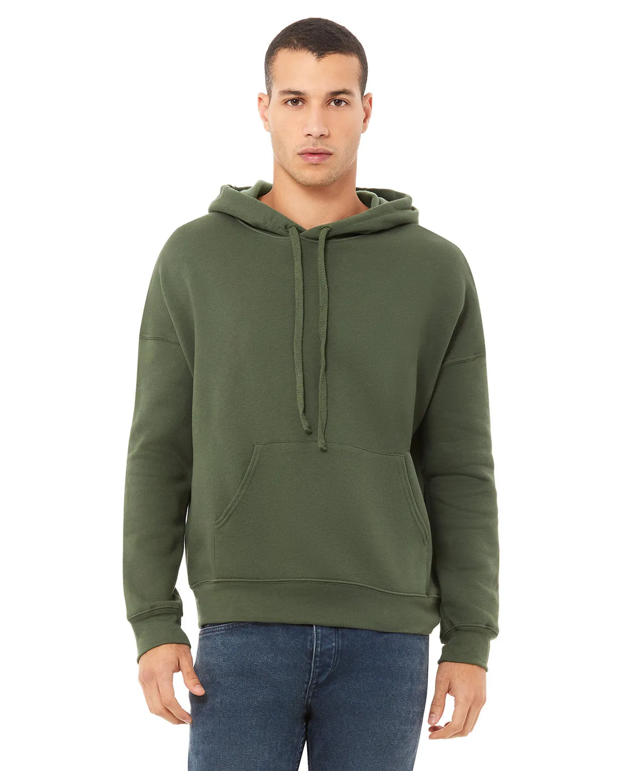 Bella   Canvas 3729 Pull-over unisexe en éponge polaire DTM avec capuche