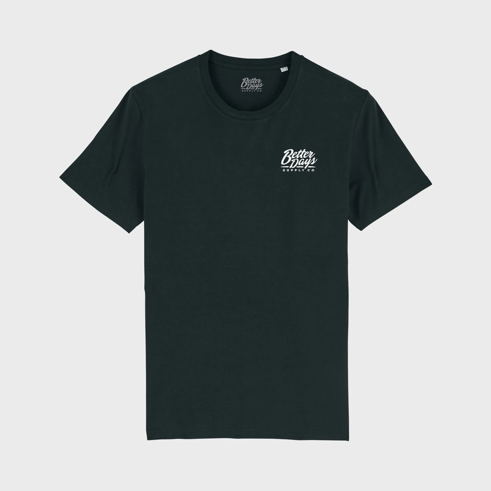 T-Shirt Unisexe Better Days Gone Fishing - Noir