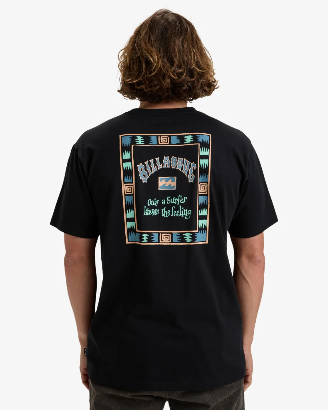 T-shirt Billabong Hommes Know The Feeling - Noir