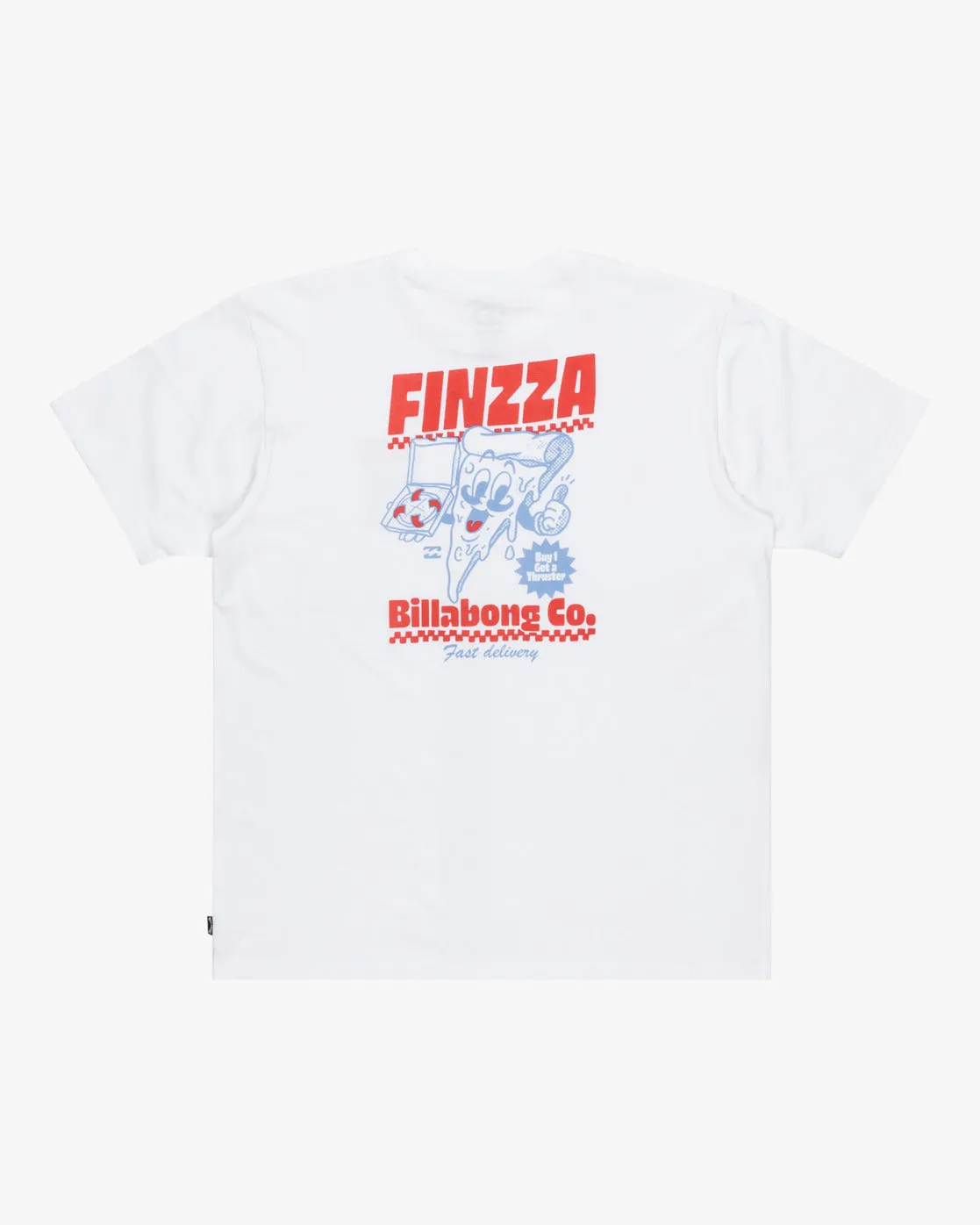 T-shirt Billabong Hommes Pause Déjeuner - Blanc