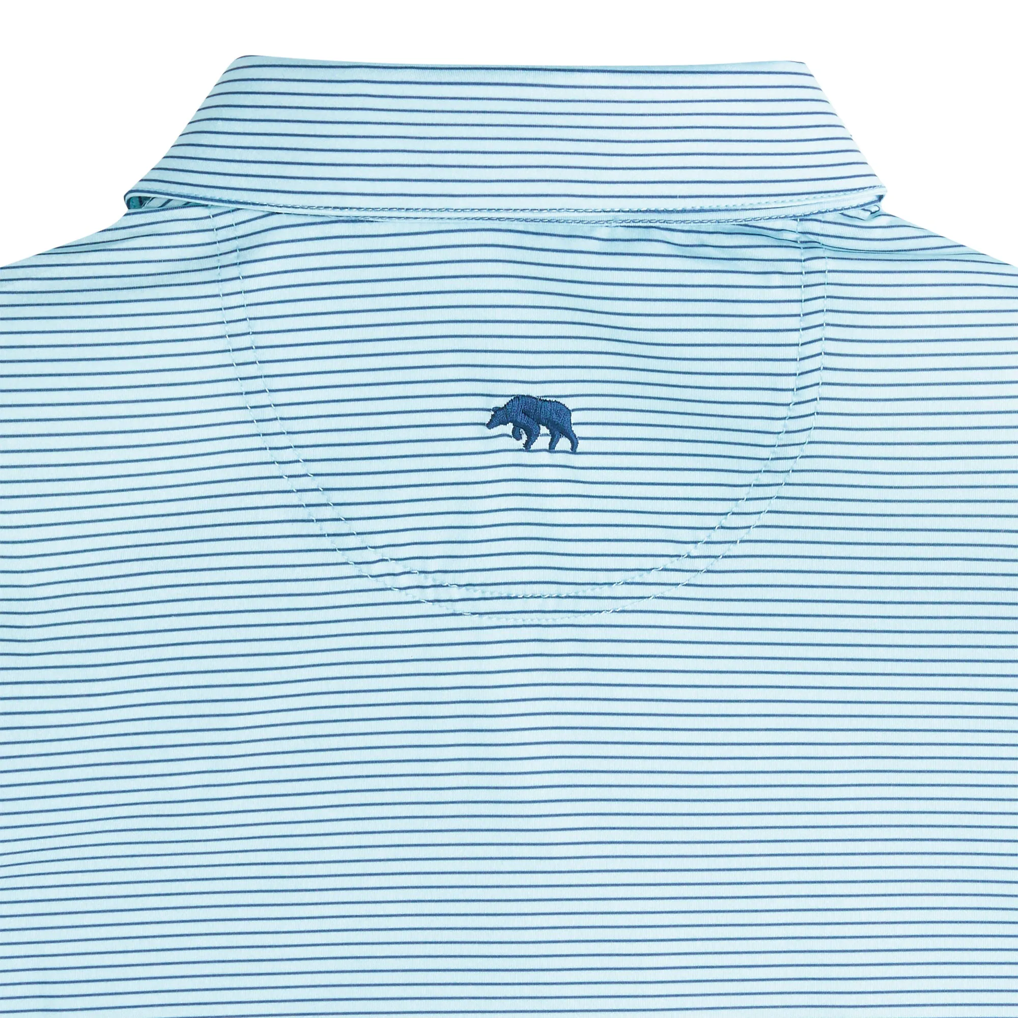 Polo de Performance Birdie Stripe - Canal Hollandais