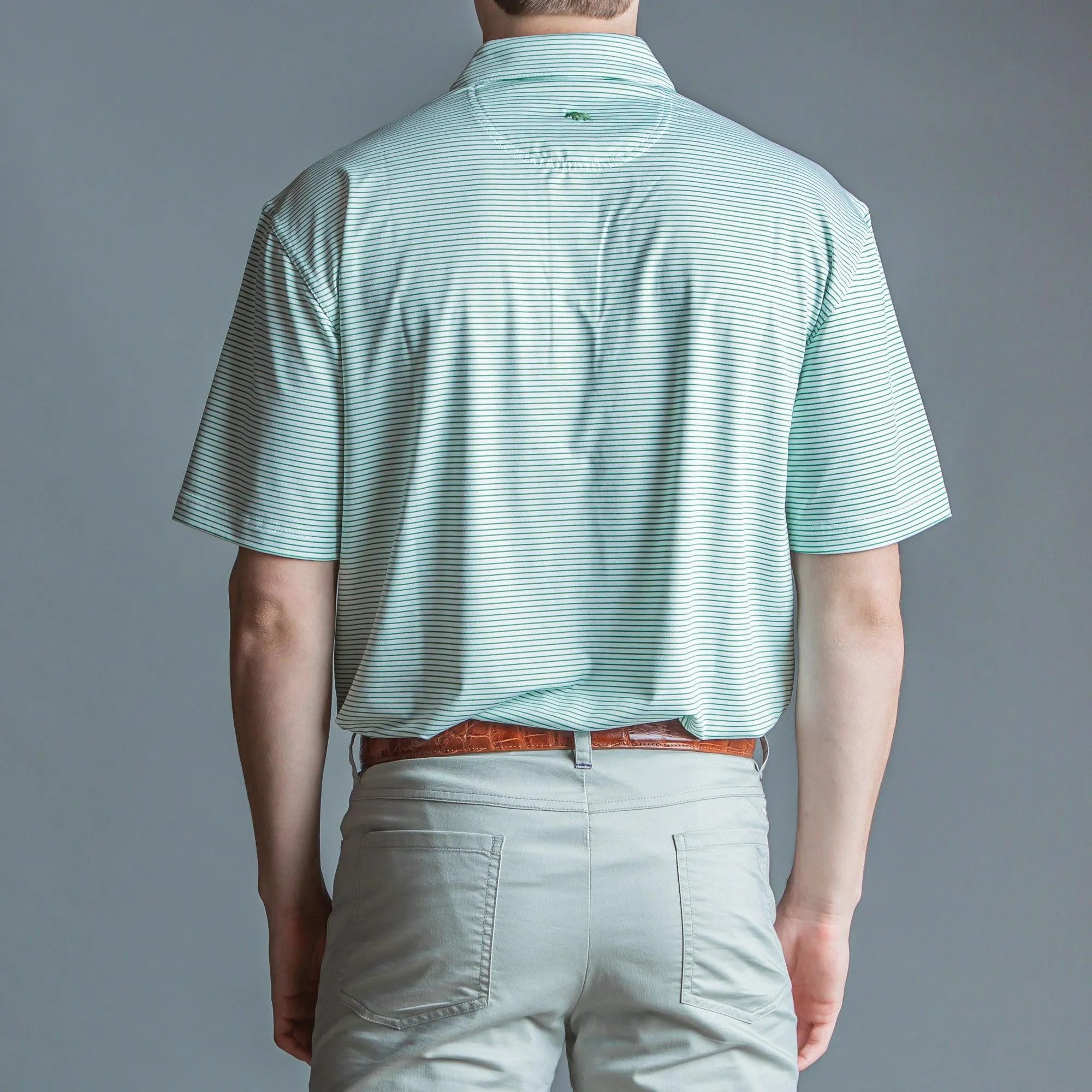 Polo de Performance Birdie Stripe