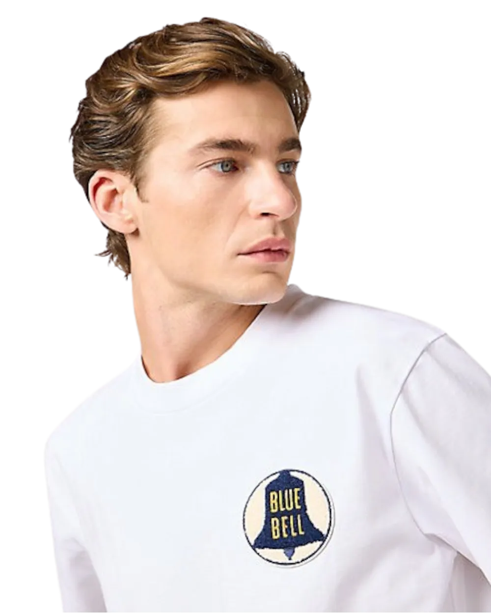 T-shirt Blue Bell en blanc