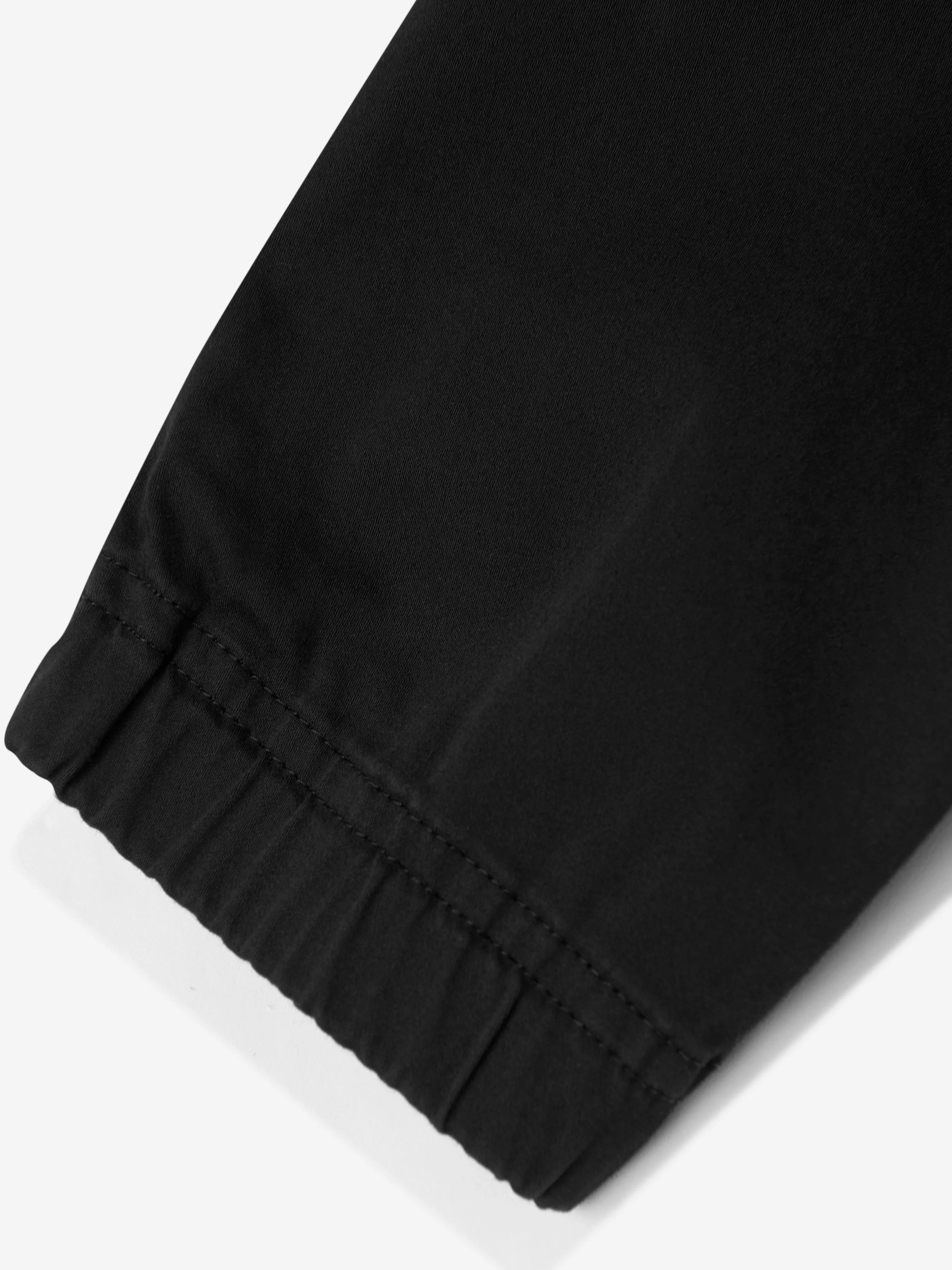 Pantalon cargo pour garçons en noir