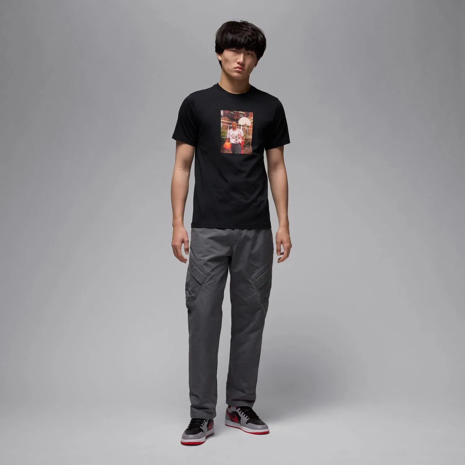 T-shirt à motif de marque - Vêtements pour hommes_Jordan