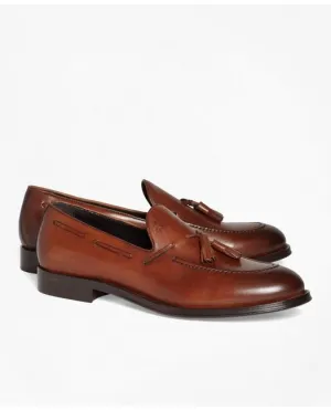 Brooks Brothers Mocassins à glands en cuir 1818 pour hommes Cognac Brooks Brothers