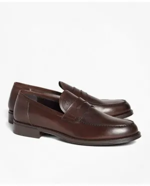 Brooks Brothers Chaussures Homme 1818 Richelieu en Cuir à Semelle Caoutchouc Marron Brooks Brothers